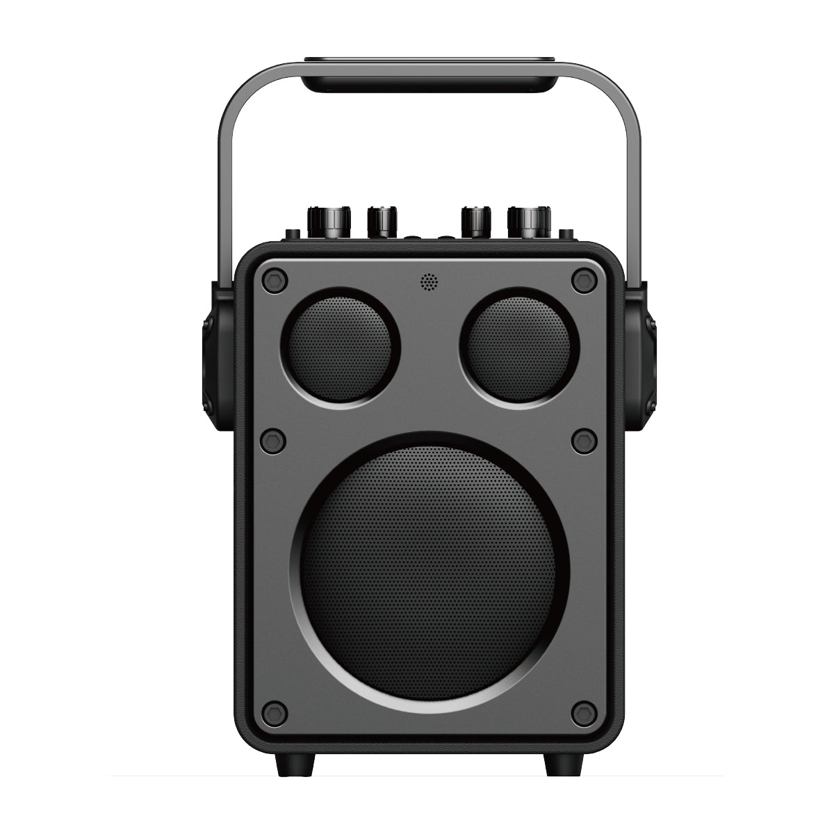 RS-BY50 Portable Retro Speaker with Dual Tweeters & 5.25" Woofer