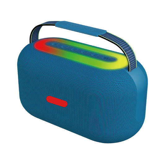 RS-FR318 LED Bluetooth Boombox Speaker with Dual Drivers