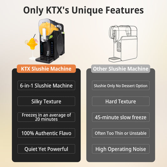 KTX 6 IN1 Slushie Machine