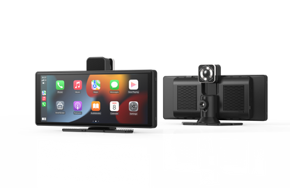 KTX 10.26" Portable CarPlay & Android Auto Display – 4K Dash Cam