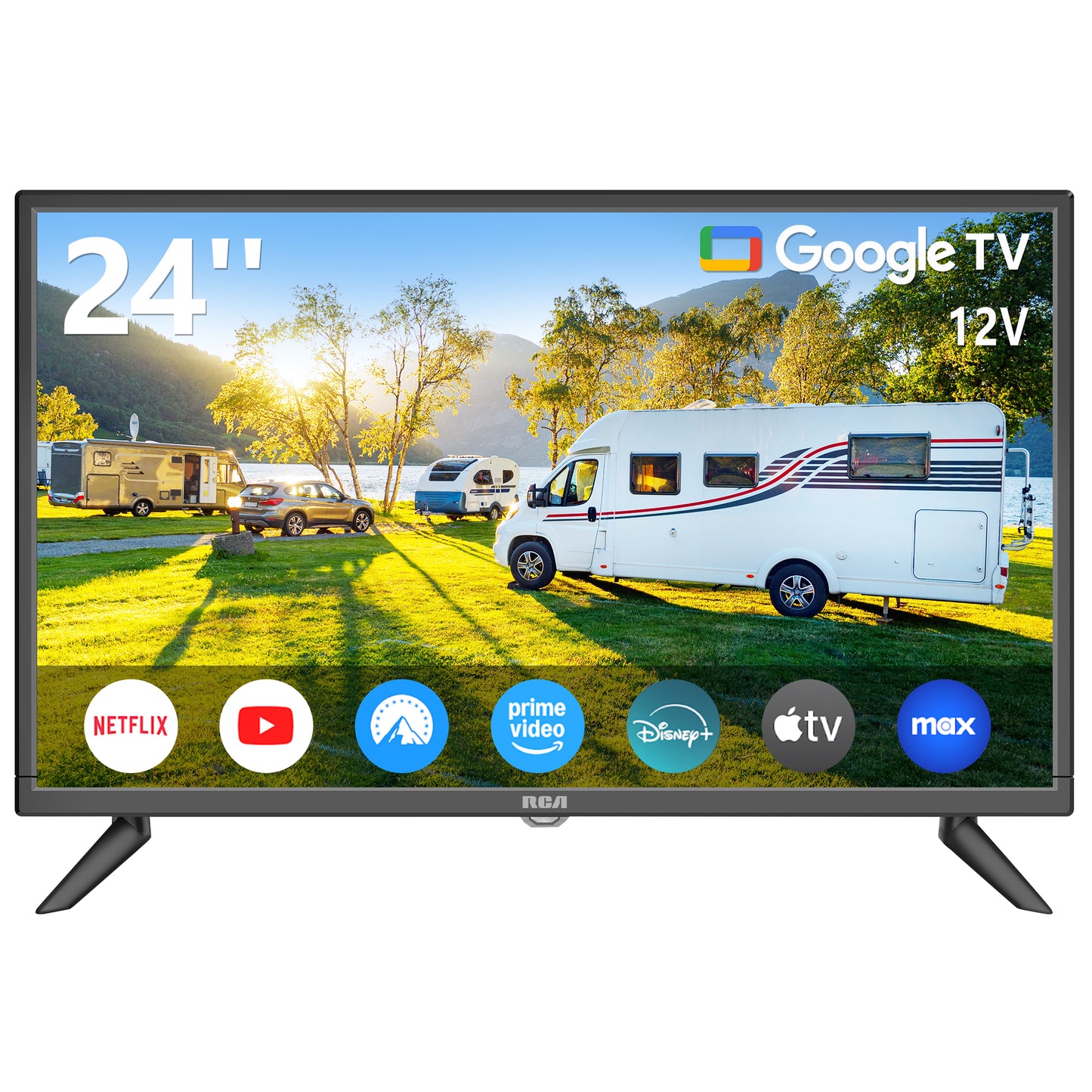 24" Compact Smart TV