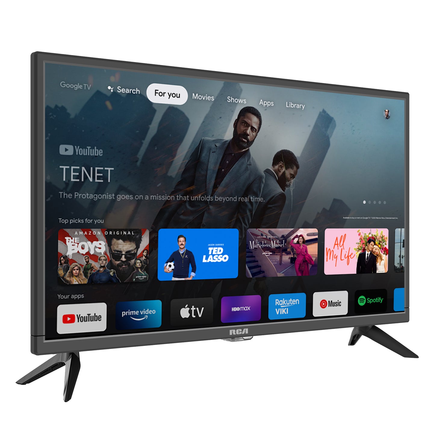 24" Compact Smart TV