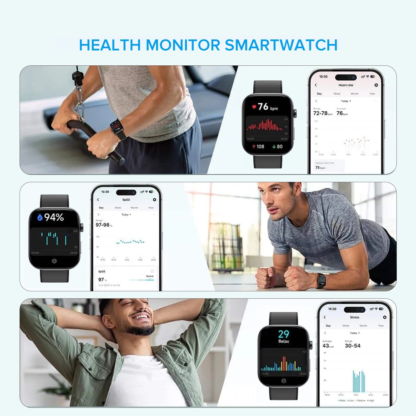 1.99" AMOLED Screen BT Calling Sport Smart Watch