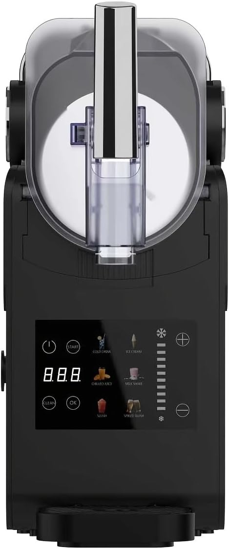 KTX Slushie Machine, 6-in-1 Frozen Drink, Smoothie, Cocktail Maker with Smart Temp Control,Screen Display,Auto-Clean, No Ice Needed