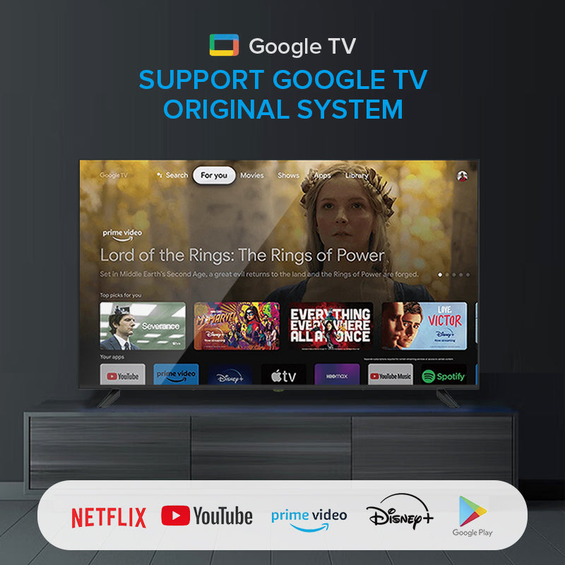 X Series Google TV- 55inch UHD Smart TV Screen