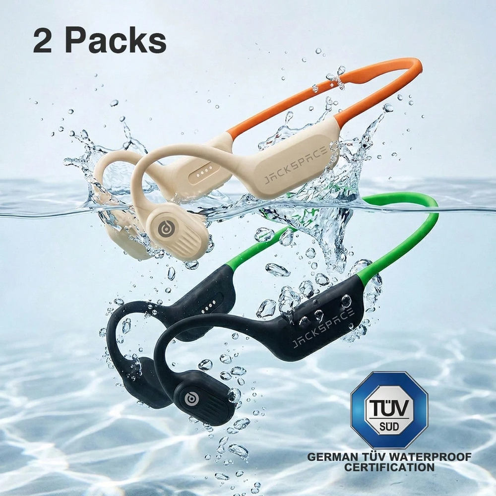JACKSPACE Swimming Bone Conduction Headphones