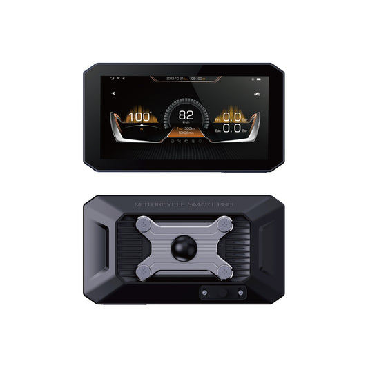 RA-M5501 Motorcycle Smart Display – 5.5" CarPlay HUD with Tire Pressure & IP67 Waterproof