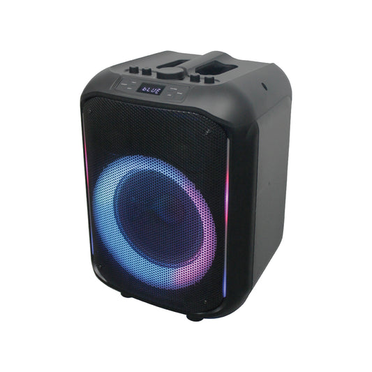 RS-FL1210 Portable Party Speaker with 8" Woofer & LED Lights