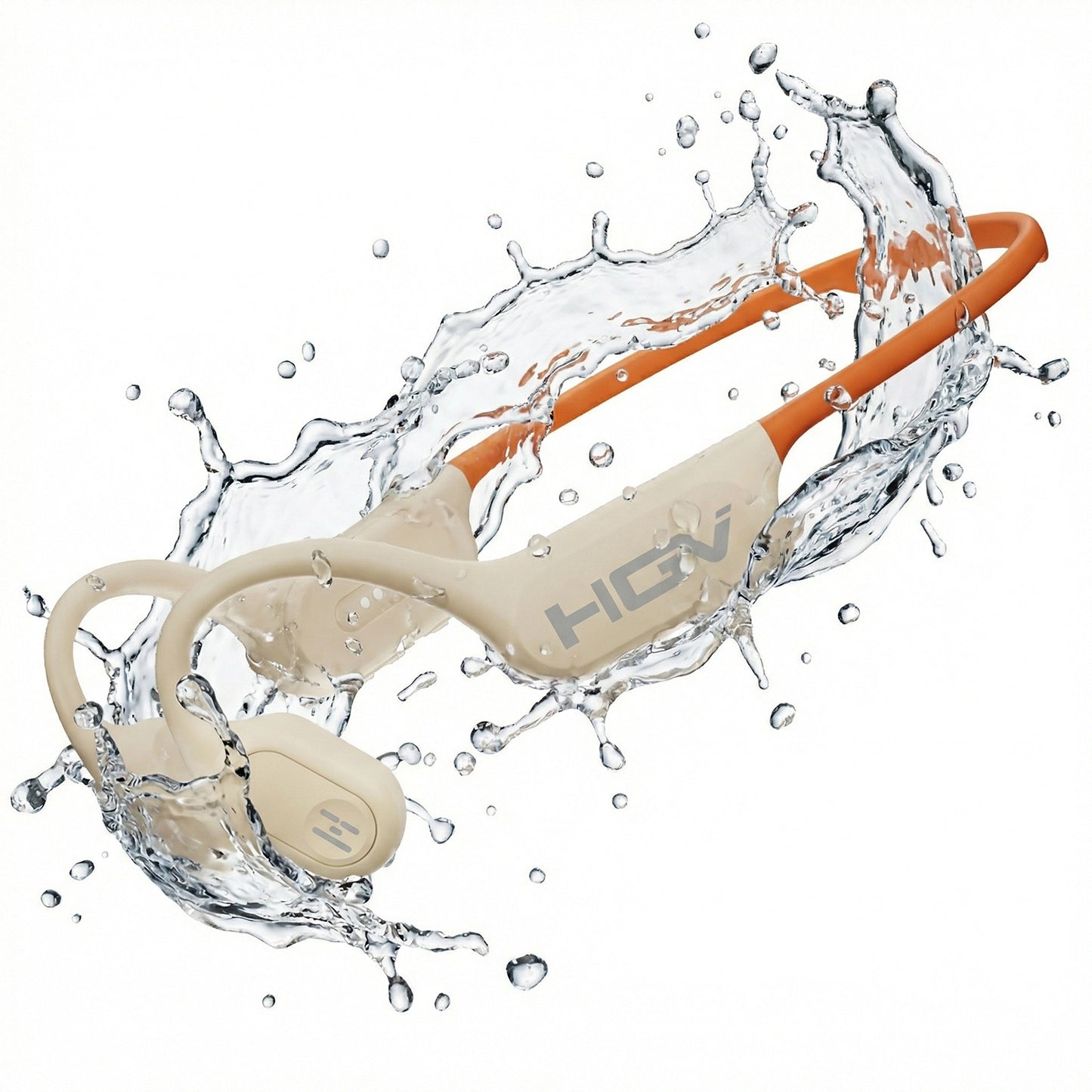 Open-Ear Bone Conduction Headphones for Swimming & Running