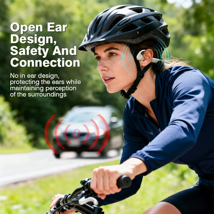 Open-Ear Bone Conduction Bluetooth Headphones for Sports