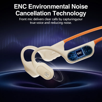 Open-Ear Bone Conduction Headphones for Swimming & Running